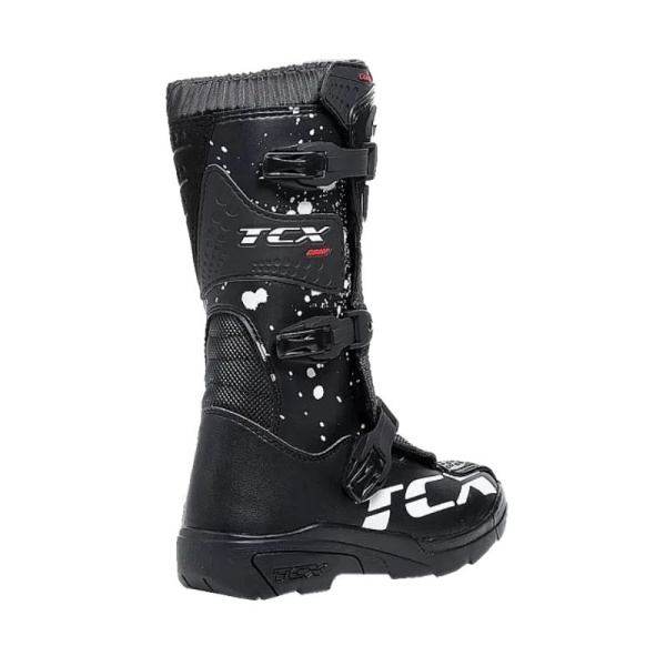 TCX Кроссовые мотоботы детские Comp Kid 948 Black/Black/White