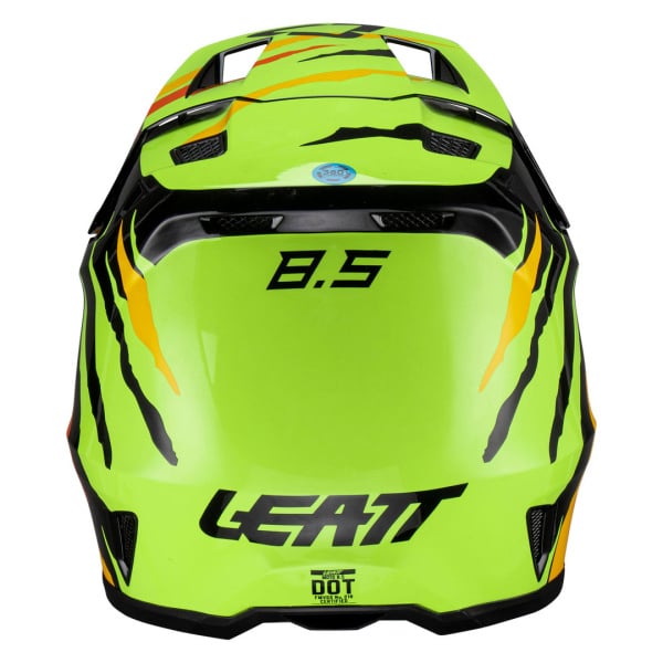 Leatt Мотошлем Moto 8.5 Helmet Kit Citrus Tiger (2023)