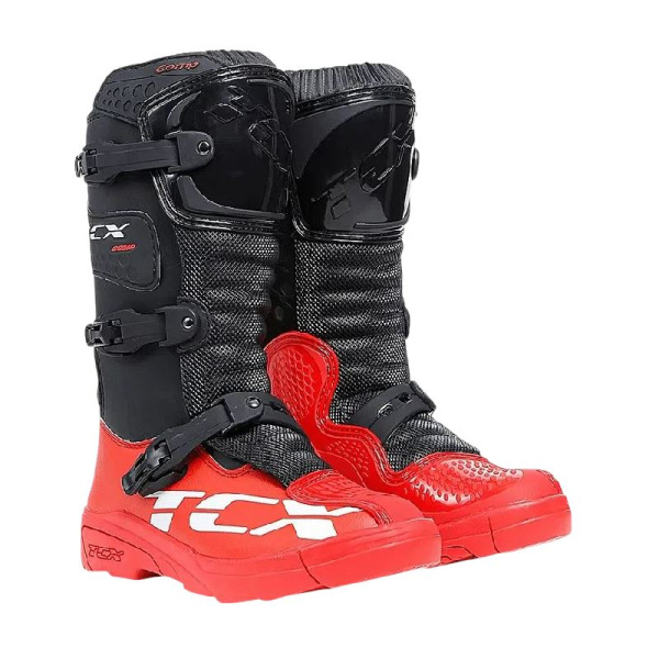 TCX Кроссовые мотоботы детские Comp Kid 606 Black/Red