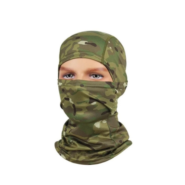 Scout Подшлемник трансформер зеленый хаки