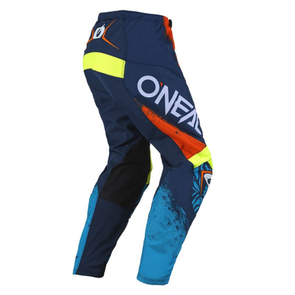 Oneal Штаны детские Element Shocker V.25 синий/оранжевый