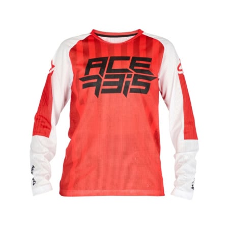 Acerbis Джерси детское MX J-WINDY FIVE KID VENTED Red/White