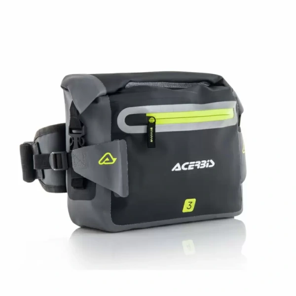 Acerbis Сумка на пояс водонепроницаемая NO WATER Black/Grey (3 L)