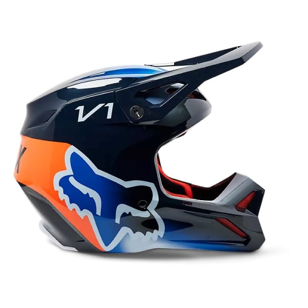 FOX Мотошлем V1 Toxsyk Helmet Midnight