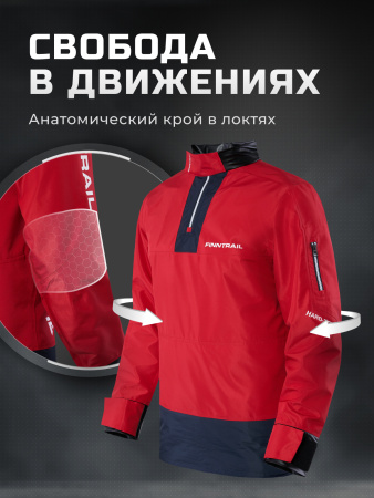 Finntrail Куртка водостойкая Stream 4022 Red