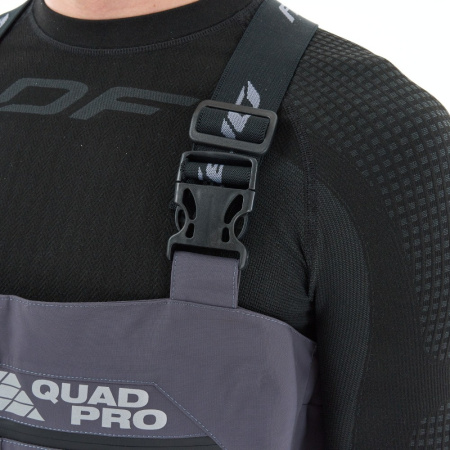 Dragonfly Вейдерсы мембранные Quad Pro 2025 Grey - Black