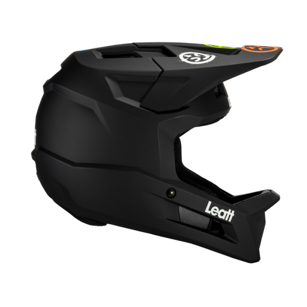 Leatt Велошлем подростковый MTB Gravity 1.0 Junior Helmet Black 2025