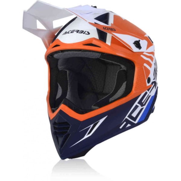 Acerbis Шлем X-Track Orange/Blue