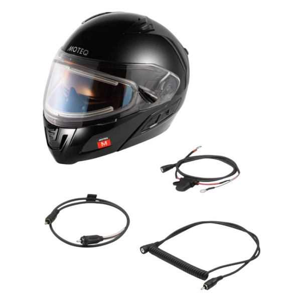 Moteq Шлем снегоходный SubZero черный