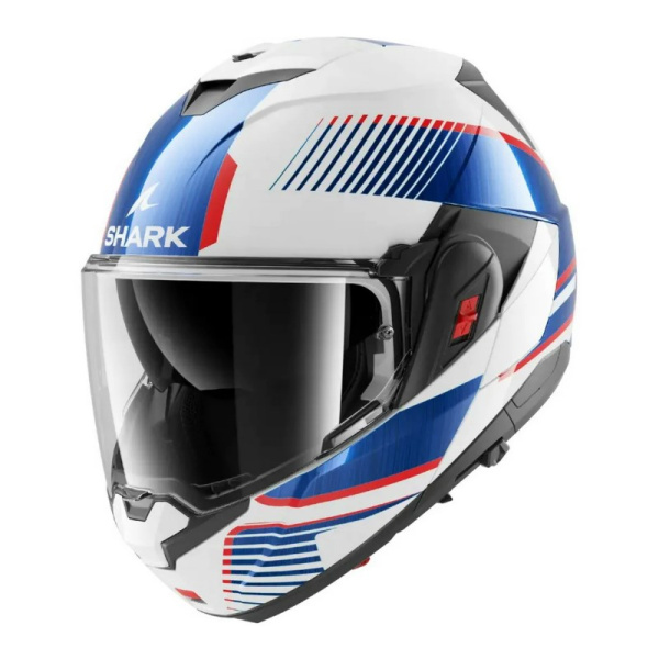 Shark Мотошлем Oxo Sikter Белый/Синий/Красный