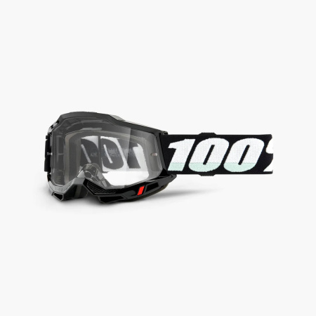 100% Очки подростковые Accuri 2 Youth Goggle Black / Clear Lens