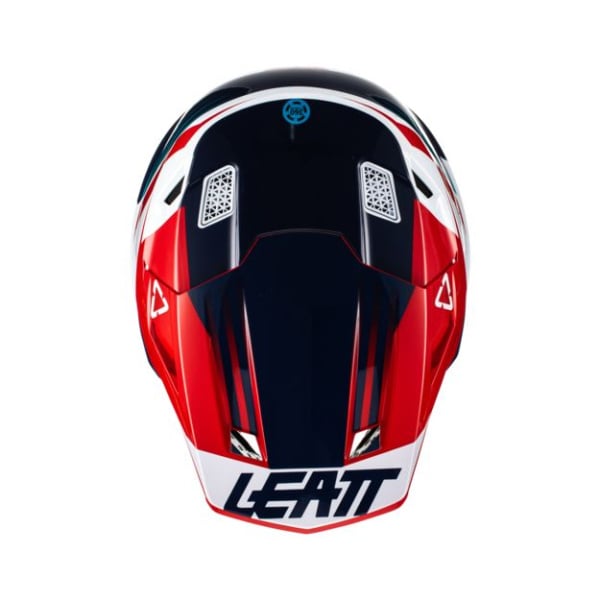 Leatt Шлем кроссовый Kit Moto 7.5 V22 Blue/Red