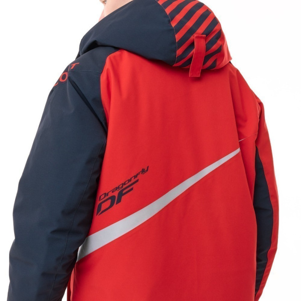 Dragonfly Плащ зимний Race Coat Man 2026 Red - Black