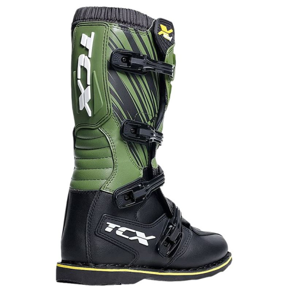 TCX Мотоботы X-Blast P96 Black/Green/Yellow
