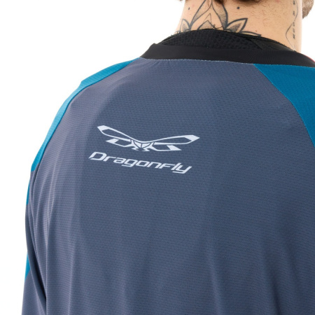 Dragonfly Джерси Quad Dirt Man 2025 Grey - Arctic