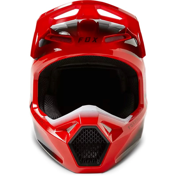 FOX Мотошлем V1 Toxsyk Helmet Flow Red