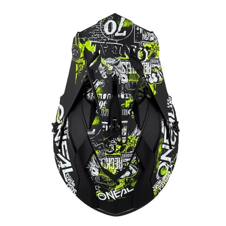 Oneal Шлем Кроссовый 2 Series Youth Attack Черный/Желтый