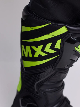 Starezzi Мотоботы Roma Black Fluo Yellow