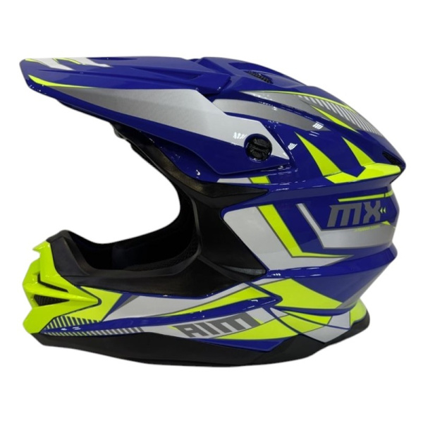 AiM Шлем JK803S Tondo Blue/Yellow/White