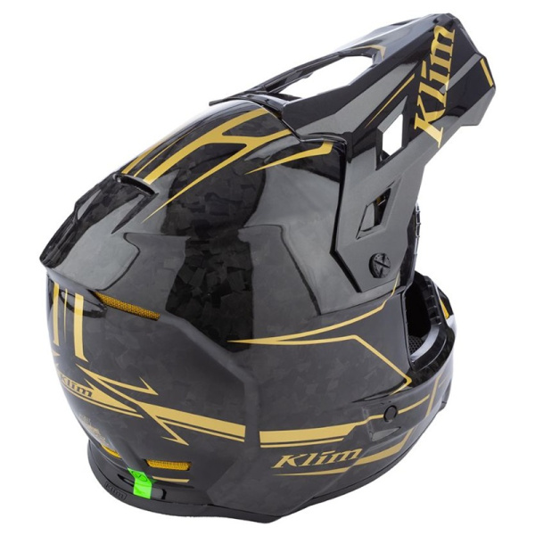 Klim Шлем F3 Carbon Pro Forged Gold Vein