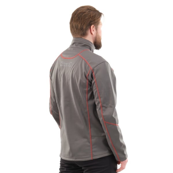 Dragonfly Куртка Explorer Grey-Red мужская Softshell