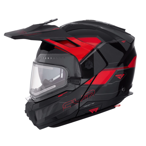 FXR Шлем Maverick X Pro с подогревом Black/Red