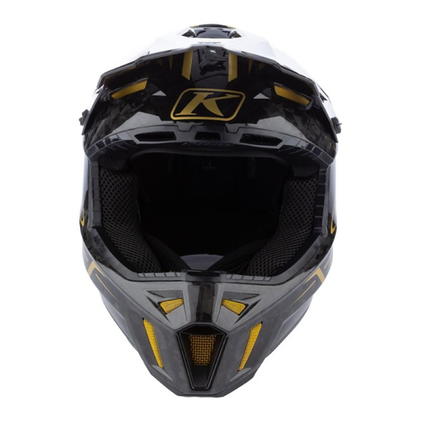 Klim Шлем F3 Carbon Pro Forged Gold Vein
