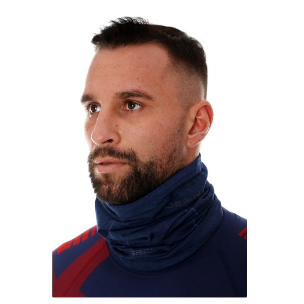 Brubeck бафф синий шерсть