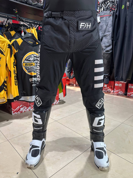 Fasthouse Брюки Grindhouse Pant Gray/Red