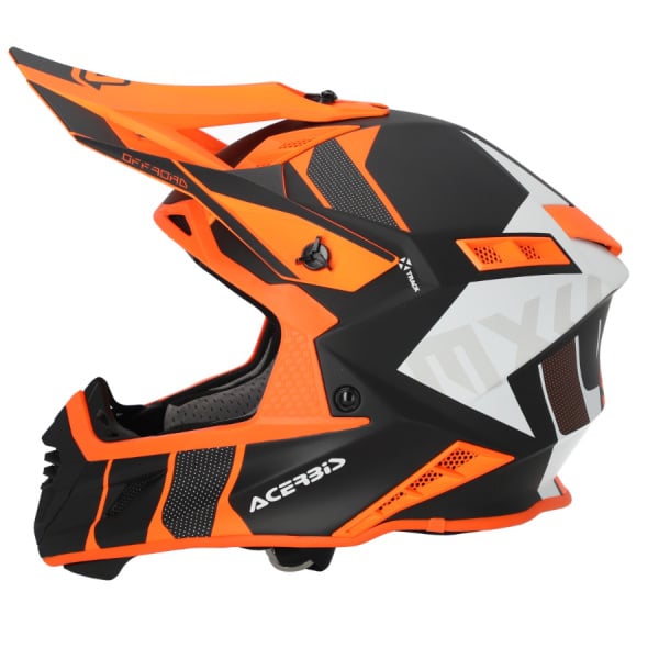 Acerbis Шлем кроссовый X-TRACK 22-06 Orange-Fluo/Black