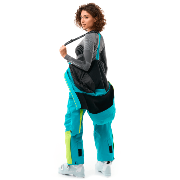 Dragonfly Комбинезон Gravity 2.0 Woman Dark Green - Lime 2025