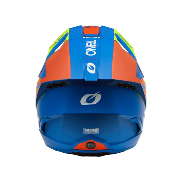 Oneal Шлем кроссовый 3Series Solid V.24 синий/желтый