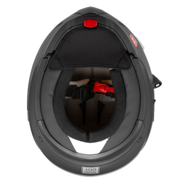 Moteq Шлем снегоходный SubZero мат. черный