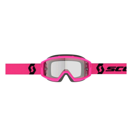 Scott Очки Primal pink/black/clear works