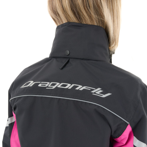 Dragonfly Дождевая куртка Evo Woman Black - Pink (мембрана) 2025