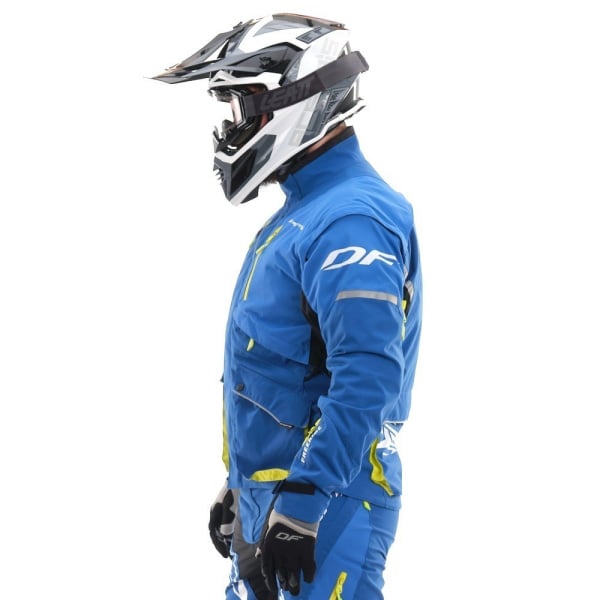 Dragonfly Куртка Эндуро Freeride Blue-Yellow