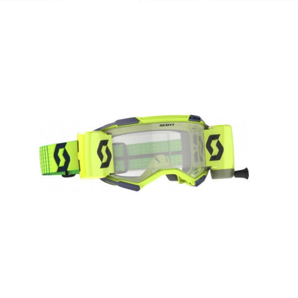 Scott Очки Fury WFS neon green/neon yellow/clear works