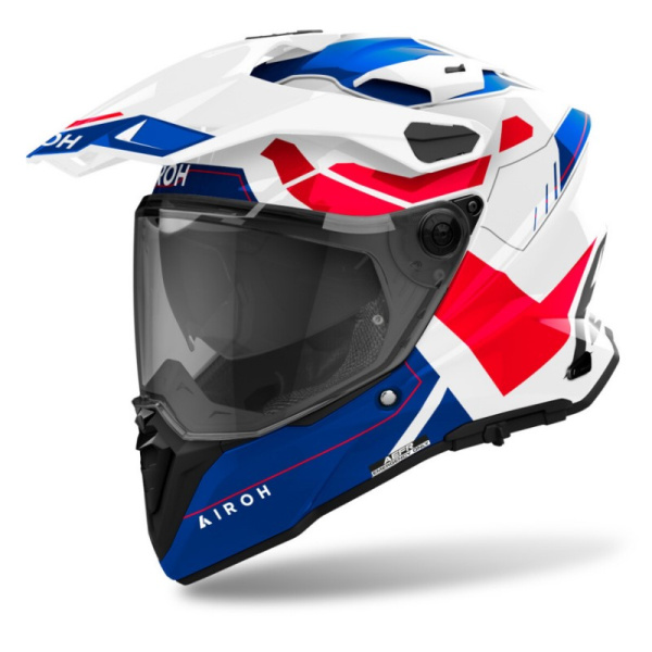Airoh Шлем Commander 2 Reveal Blue/red Gloss