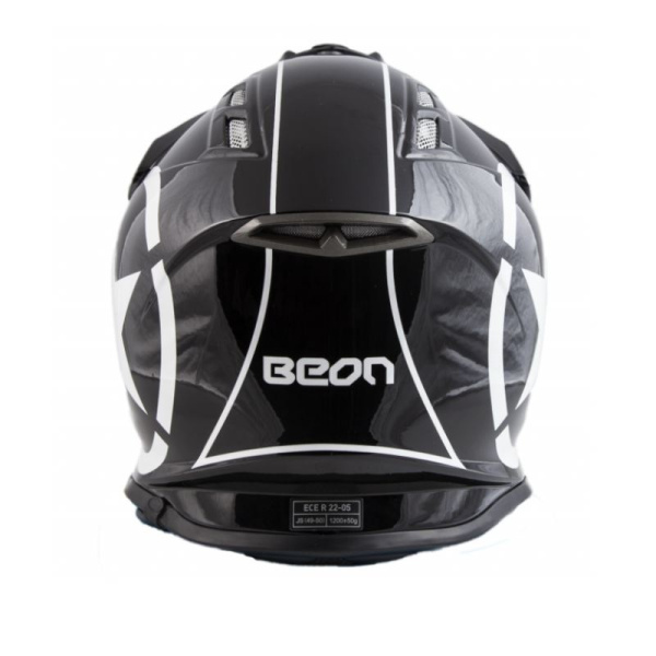 Beon Шлем МХ-17 Black/White