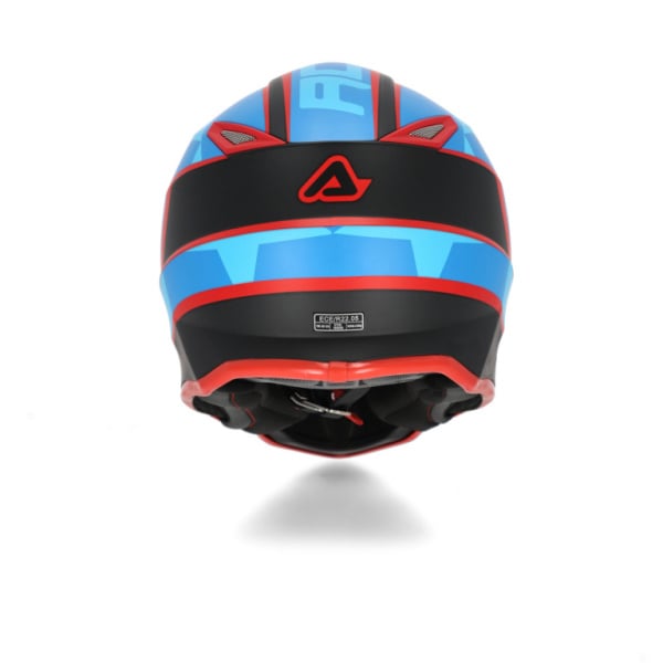 Acerbis Шлем детский IMPACT STEEL JUNIOR Red/Blue 