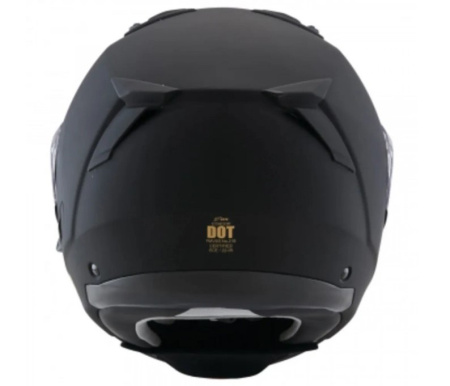 ZOX Шлем снегоходный Condor, стекло с электроподогревом черный матовый