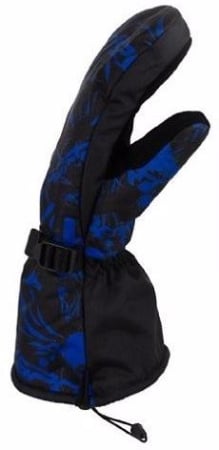 Снегоходные Варежки Tundra, черный/синий
