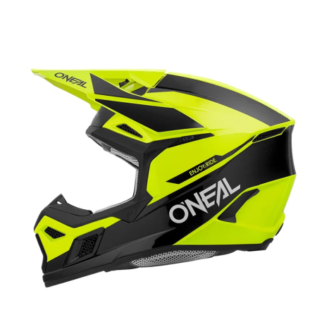 Oneal Шлем кроссовый 3Series Race желтый/черный