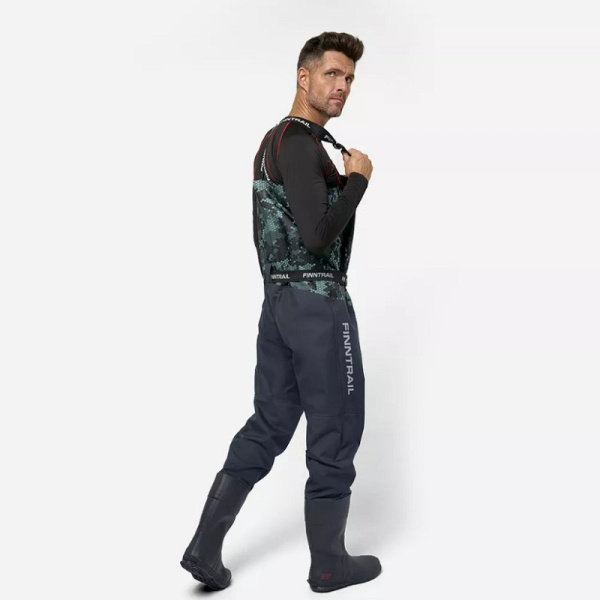 Finntrail Вейдерсы с сапогом Enduro BF 5281 CamoGrey