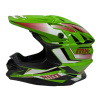 AiM Шлем JK803S Melt Red/Green/Black