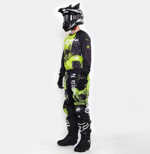 Grom Джерси MX Religion lime