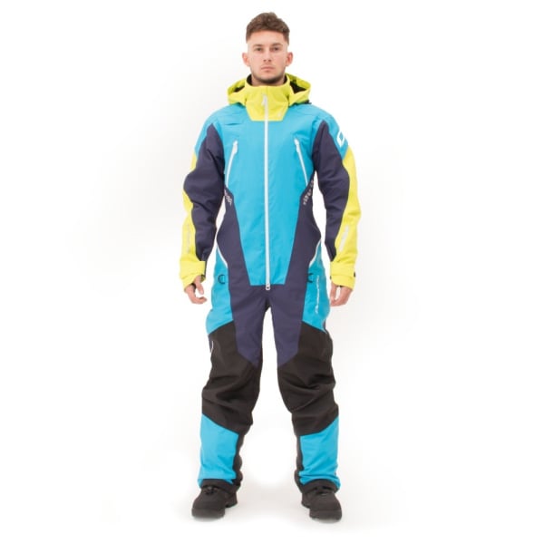 Dragonfly Комбинезон снегоходный Extreme 2.0 MAN Blue-Yellow Green 2023