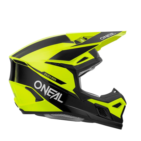 Oneal Шлем кроссовый 3Series Race желтый/черный