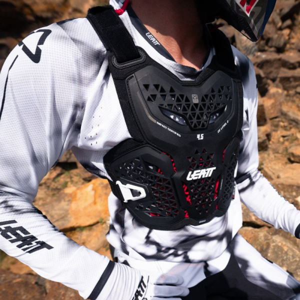 Leatt Защитный панцирь Chest Protector 4.5 Hybrid V26 Black