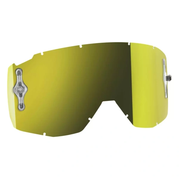 Scott Линзы Hustle MX SGL WKS/OTG yellow chrome afc